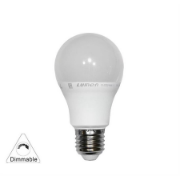 Imagine Bec LED pară E27 12W lumină rece dimabil