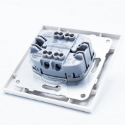 Imagine Comutator cap scară cu LED Arkedia Panasonic ST alb