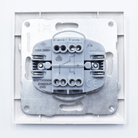 Imagine Comutator cap scară cu LED Arkedia Panasonic ST alb