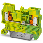 Imagine Clemă de împământare pe șină DIN 2,5 mm² verde-galben