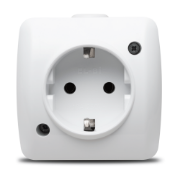 Imagine Priză simplă cu CP PT Alsu Alb