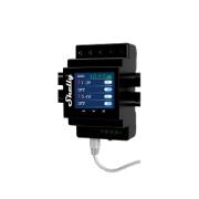 Imagine Shelly Pro 4PM Comutator Inteligent cu 4 Canale WiFi LAN Sina DIN Contor de Putere