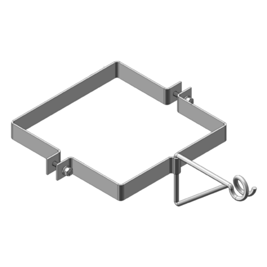 Imagine Consolă de susținere conductoare torsadate cu brățară tip CSB SE10