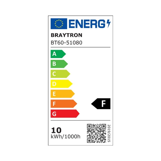 Imagine Proiector LED Slim Braytron 10W 3in1 IP65 Alb BR-BT60-51080