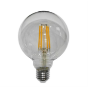 Imagine Bec LED COG Glob Transparent D95mm E27 10W Lumină Caldă 230V