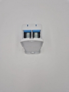 Imagine Clema Cupru-Aluminiu Albastră 2P Monofazat 2 in - 2 out 35-240 mm²