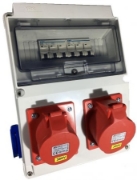 Imagine Tablou organizare șantier IP44 echipat T2x16+M2x16 53005