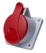 Imagine Priză industrială încastrată 16A 400V IP54 IEN 1653 SEZ