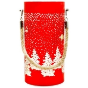 Imagine Lampa LED model Craciun - Rosu/Auriu