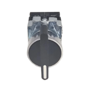 Imagine Întrerupător rotativ cu reținere 1-0-2, mâner scurt, negru