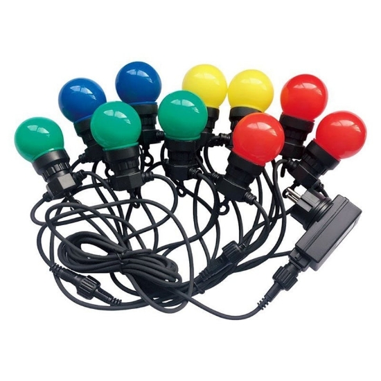 Imagine Șir iluminat festiv IP44 10M 0.5W x 20 RGBY