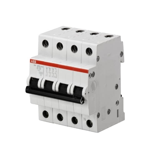 Imagine Întrerupător automat 3P+N 16A ABB SH203 C16 NA