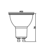 Imagine Bec LED 5W MR16 SMD PLS 350LM 3000K GU10