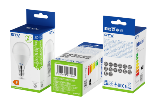 Imagine Bec LED B45 6W E14 4000K 520LM SFERIC