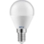 Imagine Bec LED sferic GTV G45 E14 6W, 470lm, 160°, lumină caldă 3000K