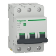 Imagine Siguranță automată tripolară Schneider Electric Easy9 16A curba C 4.5kA