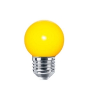 Imagine Bec LED 1W G45 E27 Galben Braytron