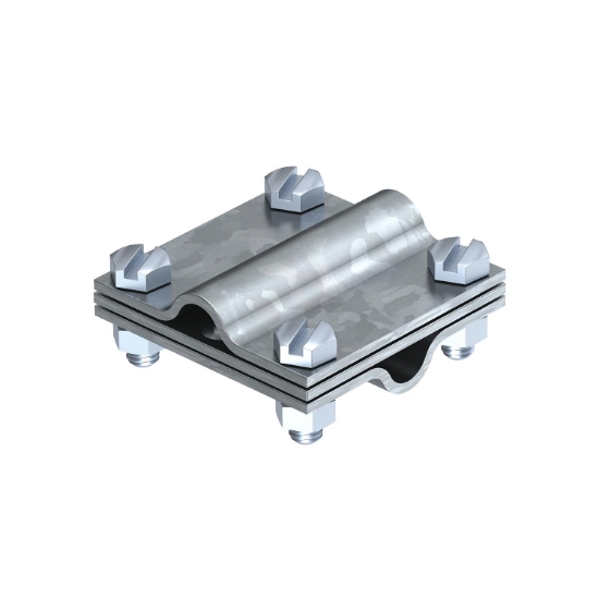 Imagine Piesă de legătură în cruce cu placă intermediară Rd 8-10 mm FT