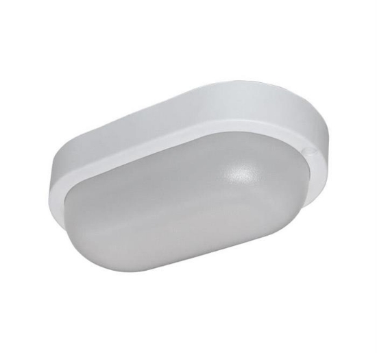 Imagine Plafonieră LED ovală albă 18W 230V L.ALBA cu senzor de prezență IP54 21-26018710