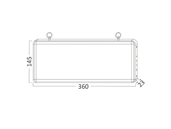 Imagine Lampă Indicator în Jos EXIT de Urgență