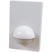 Imagine Senzor de mișcare infraroșu plat, 180°, 1200W, IP44, alb
