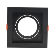 Imagine Ramă Pătrată pentru Spot 9-97615 CCT - Negru 3-96161