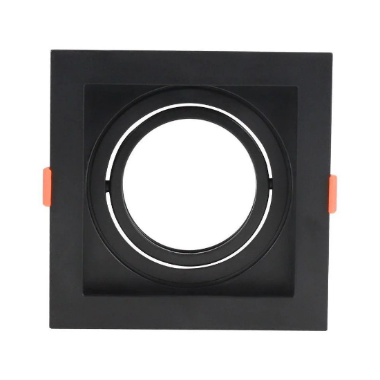 Imagine Ramă Pătrată pentru Spot 9-97615 CCT - Negru 3-96161