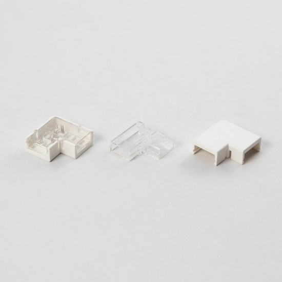 Imagine Element de conexiune liniară în L pentru bandă LED Arelux Xsolis SLS06L8IP, IP67, set 5 bucăți