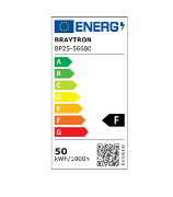 Imagine Panou LED Aplicabil Backlite SRC 50W 600x600 Alb 3in1 Braytron