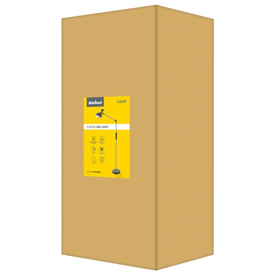 Imagine Lampă de podea LED 12W+3W Rebel KOM1025