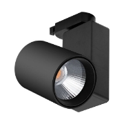 Imagine Spot LED pe șină, 30W, lumină caldă (3000K), 2600 lm, negru, Braytron Plus BD30-00301