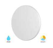 Imagine Corp LED PALERMO 10W-3in1 IP65 D180mm Alb