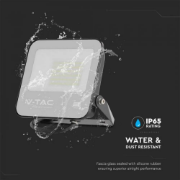 Imagine Proiector LED V-TAC 50W cu cip Samsung, lumină rece 6500K, negru, 5 ani garanție