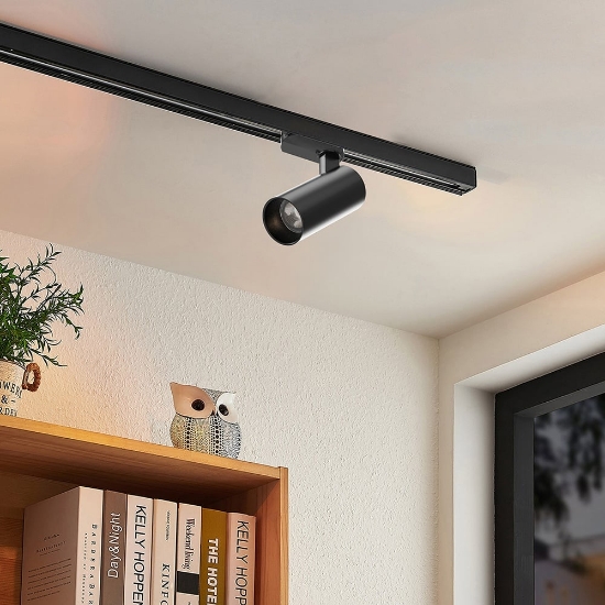 Imagine Spot LED pe șină P30, Negru, 3 în 1, 30W, 2960lm, Monofazic BR-BD40-00681