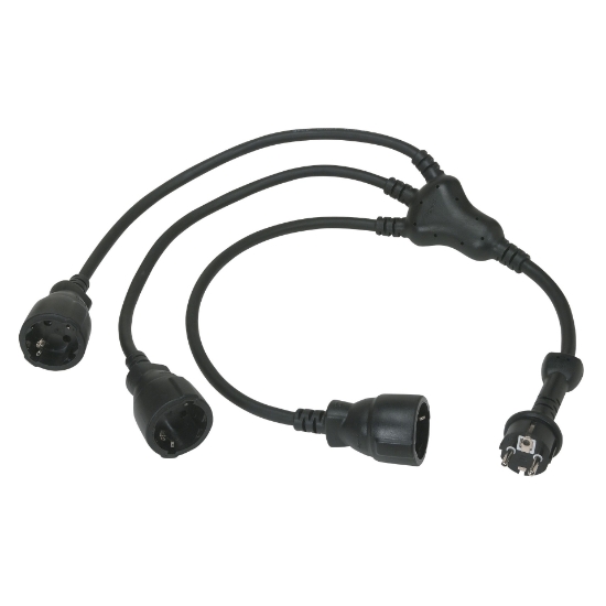 Imagine Fisa multipriza cauciuc tip caracatiță Legrand 050377