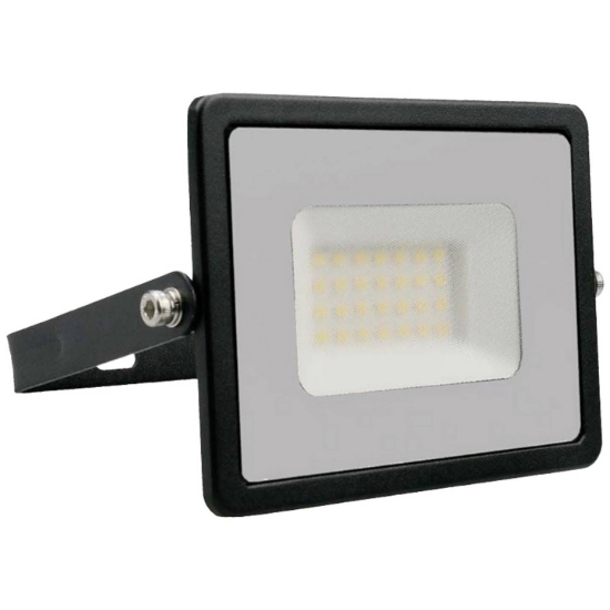 Imagine Proiector LED V-TAC SMD Slim 30W Lumină Rece Negru Seria E