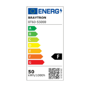 Imagine Proiector LED Slim Braytron 50W 3IN1 IP65 Alb