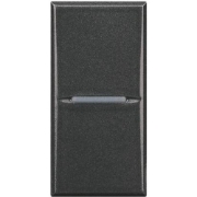 Imagine Întrerupător simplu axial Axolute 1M antracit HS4001N