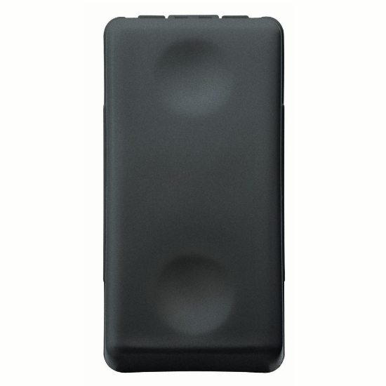 Imagine Întrerupător unidirecțional 1P 250V c.a. - 16AX - Negru - 1 modul - Sistem Negru GW21571