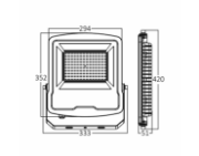 Imagine Proiector LED 150W SMD 6400K BR-BT61-09432 Braytron