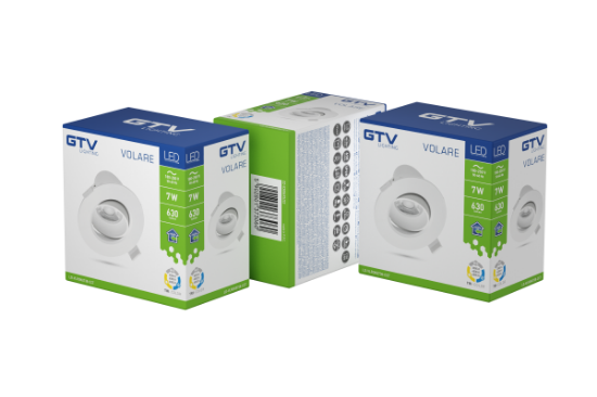 Imagine Spot LED VOLARE CCT Rotund 7W 630lm AC220-240V IP20 38°