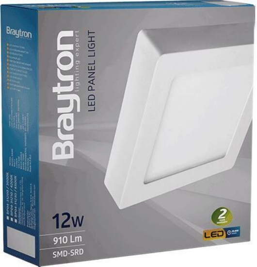 Imagine Spot LED pătrat 12W Beghler 4200K BR-BP04-31210