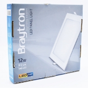 Imagine Spot LED pătrat încastrat 12W 910lm 3000K 170x170mm Braytron BR-BP02-31200