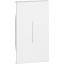 Imagine Placă de control 2 module albă Living Now KW01M2