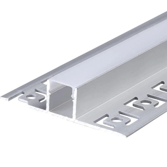 Profil LED 2M Încăstrat Sub Tencuială Rigips - Iluminat Modern. Energo ...