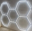 Imagine Tavan LED Honeycomb Set 5 Hexagoane 2347x1641 mm 200W (I639)