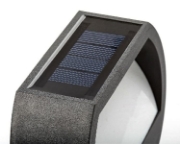 Imagine Aplică de exterior solară Narmada LED 0,5W 4000K IP44 negru