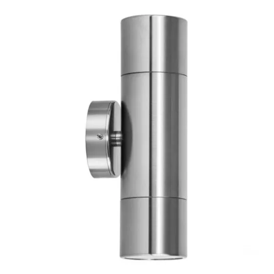 Imagine Aplica de perete V-TAC VT-7622, corp din oțel inoxidabil, 2 direcții, IP44