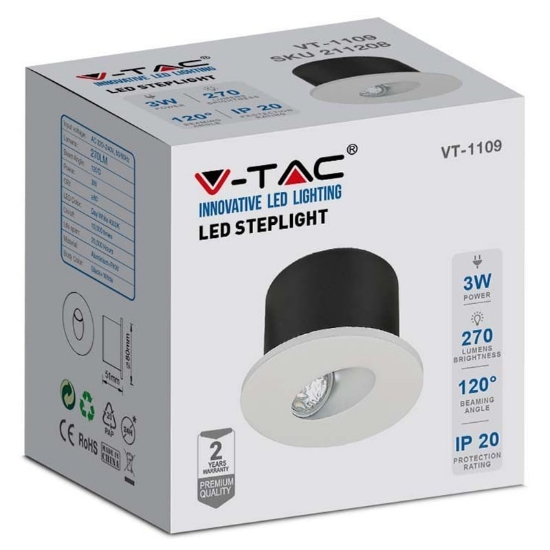 Imagine Spot LED Steplight 3W 4000K Alb Neutru