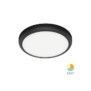 Imagine Spot LED Rotund PT 20W 2000lm 3in1 Negru F:225mm IP40